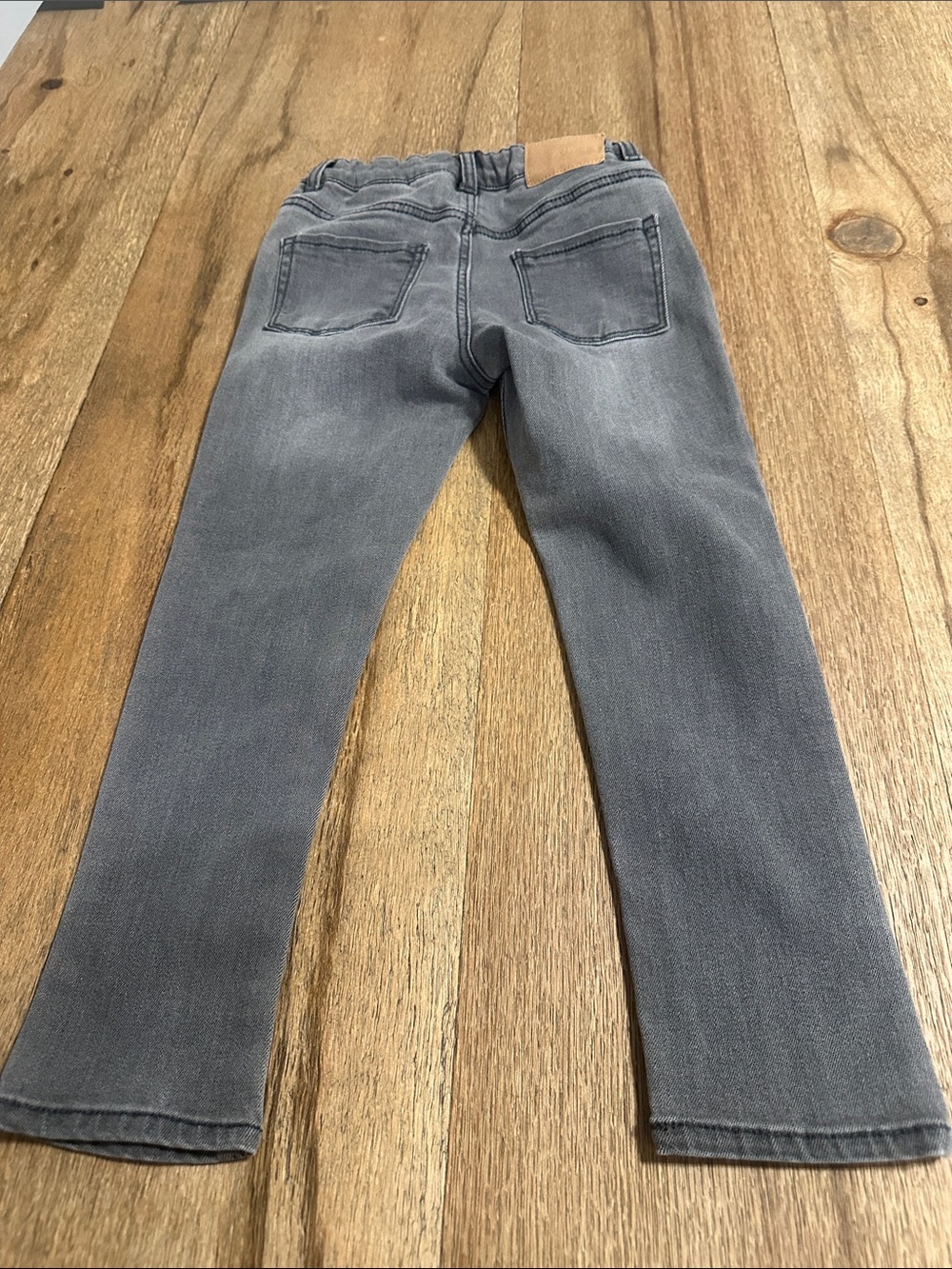 Zara toddler girl skinny light black gray jeans‎ size 4-5 - Picture 5 of 5